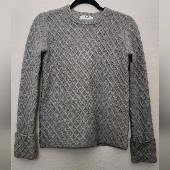 MAGASCHONI Gray Sweater - Picture 1 of 10